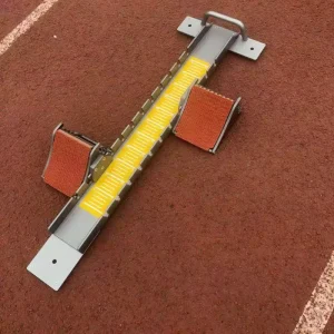 Aluminum Alloy Starting Blocks for Track and Field Training Adjustable Lightweight Durable Equipment
