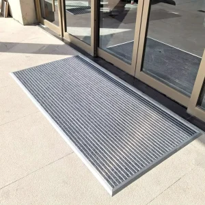 Aluminum Mat Washable Anti-Slip Rubber Backing Factory Direct Bank Hotel Shop
