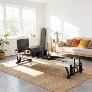 Aluminum Pilates Reformer, Factory Supply, Heavy-Duty Frame for Pilates Studio Use