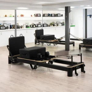 Aluminum Pilates Reformer Foldable Portable Adjustable Exercise Machine