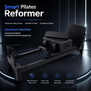 Aluminum Pilates Reformer with Digital Screen for Commercial Studios