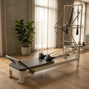 Aluminum Pilates Reformer with Tower for Commercial Studio CE ISO