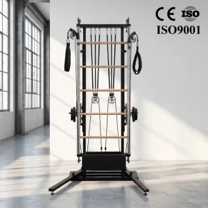 Aluminum and Steel Pulley Tower Machine for Rehabilitation