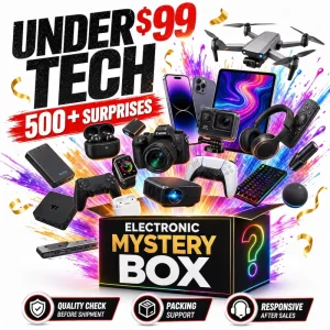 Amazons Electronics Mystery Box Randomly 5-15PCS Items Include 5G Smart Phone Fitness Watch