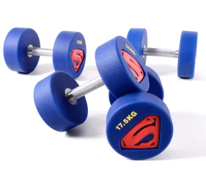American-Style Round Steel Dumbbell Set 50kg D-108C