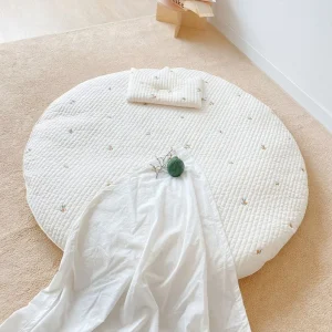 Animal Print Cotton Baby Crawling Rug, Washable, Non-Toxic, for Baby Room and Living Room