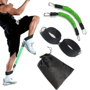 Ankle Resistance Bands for Leg Training, Taekwondo, and Running