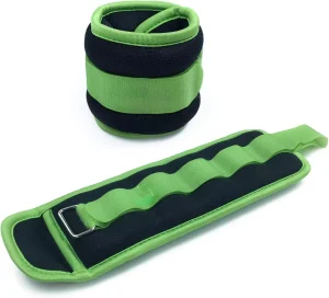 Ankle Weight Bracelet Set with Leg and Wrist Wraps, Ankle Band, and Weight Straps