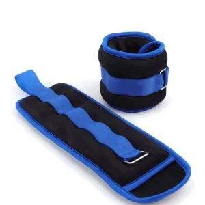 Ankle Weights for Women Men and Kids 1 Pair Strength Training Wrist Leg and Arm Weights with Adjustable Strap Cotton and Neoprene