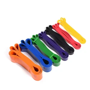 Ankle and Hip Pull-Up Assist Resistance Loop Bands for Fitness and Yoga