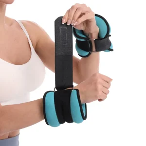 Ankle and Wrist Weights for Women and Men Strength Training Iron Sand Bag 0.5-2kg 25x10cm