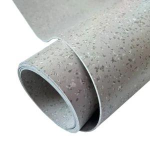 Anti-Bacterial Stain-Resistant Homogeneous PVC Flooring 2mm Textured Vinyl Rolls for Indoor Medical Healthcare Floors