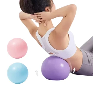 Anti-Burst Thickened PVC 25cm Multi-Color Mini Yoga Ball for Postpartum Rehabilitation and Core Training