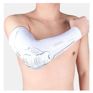Anti-Collision Compression Arm Sleeves with Elbow Protection for Basketball, Football, and Cycling