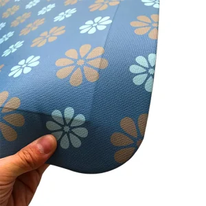 Anti-Fatigue 3/4 Inch Thick Kitchen Floor Mat Butterfly Pattern Stain Resistant