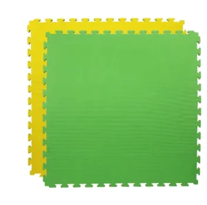 Anti Fatigue Five Line EVA Foam Mat 100x100cm Non Slip Durable Gym Flooring Tiles Shock Proof Exercise Mat Factory
