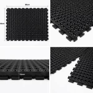 Anti Fatigue Interlocking Floor Mat ESD Heavy Duty Anti slip Floor Carpets