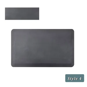 Anti-Fatigue Kitchen Mat Cushioned Standing Floor Mat with Beveled Edge Non-slip Waterproof