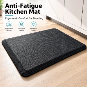 Anti-Fatigue Kitchen Mat, Maze Pattern, Slip-Resistant, Foot Pressure Relief