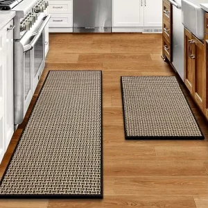 Anti-Fatigue Kitchen Mat Modern Style Non-Skid Washable Custom