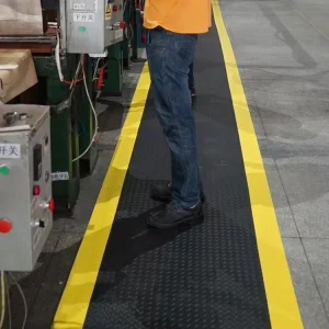 Anti-Fatigue Non-Slip Waterproof PVC Foam Kitchen Floor Mat, Commercial Use, Custom Size