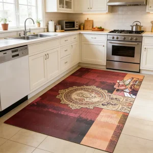 Anti-Fatigue Waterproof Non-Slip PVC Floor Mat for Kitchen