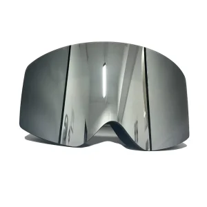 Anti-Fog Silver Lens Ski Goggles for Men, Outdoor Snowboarding Sports Eyewear
