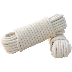 Anti-Pilling Soft Macrame Cord, 3/4/5/10 mm Single-Strand Cotton Rope, 4 mm Tension Strap
