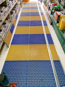 Anti-Scratch Tactile FRP Plastic Flooring