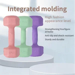 Anti-Slip Cast Iron Dumbbell Set for Women and Children Home Fitness