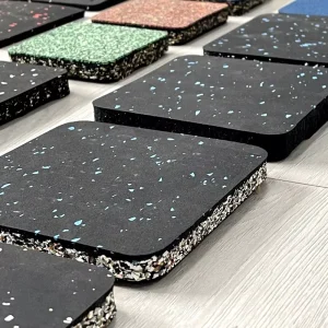 Anti Slip EPDM Gym Equipment Gym Rubber Flooring Rolls Tiles Sports Equipment Rubber Mat