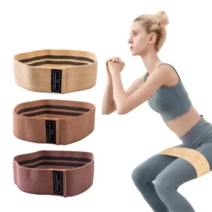 Anti-Slip Elastic Resistance Bands for Seniors, Low-Impact Rehabilitation Exercise