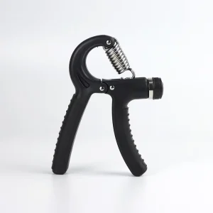 Anti-Slip Hand Grip Strengthener with Counter and Adjustable Resistance for Athletes Climbers Musicians and Fitness