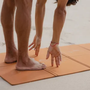 Anti-Slip High Quality Gymnastic Recycled TPE Foldable Floor Yoga Mat for Travel