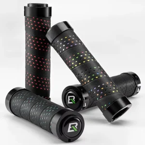 Anti-Slip Lock Ring Handlebar Grips for MTB and Road Bicycles