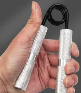 Anti-Slip Metal Hand Grips, 100-350 lb Strength Training
