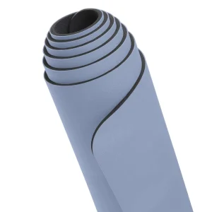 Anti-Slip PU Natural Rubber Oval Curve Yoga Pilates Mat