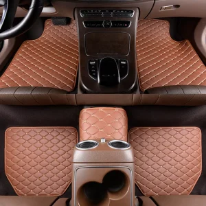 Anti-Slip PVC Car Floor Mats Wear-Resistant Leather-Style Factory