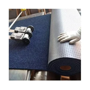 Anti-Slip PVC Coil Mat Noodle or Spaghetti Style Foam-Backed Vinyl Loop Car Floor Mat