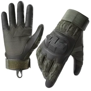 Anti-Slip Sports Climbing Cycling Gym Gloves Soft Shell Wear-Resistant Full Finger Joint Protection Tactical Touch Fishing Gloves