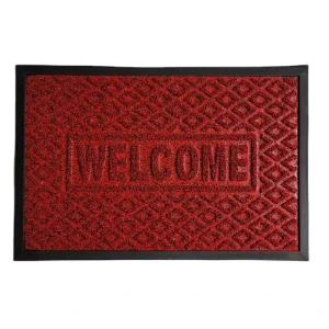 Anti-Slip Waterproof Entrance Floor Mat with Rubber Backing and Washable Grass Surface
