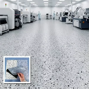 Anti-Static Anti-Fatigue Industrial Safety ESD Eco-Friendly Waterproof PVC Flooring