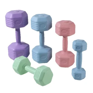 Anti slip Solid Dumbbells Filled with Cement and Iron Sand for Fitness Eco friendly Cement Dumbbells for Women