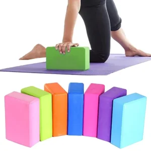 Aolilai HD YSB01 Soft EVA Material Non slip Surface Yoga Brick for Yoga Pilates Exercise