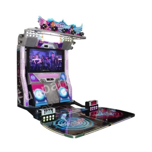 Arcade Dance Machine with Music, Rhythm, Shooting, and Racing Games for Amusement Parks