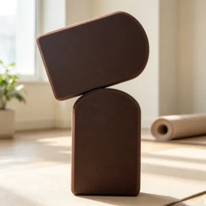 Arch Contoured Eco-Friendly Foam Yoga Block for Posture Correction Back Stretching Barre Fitness Training Custom Color