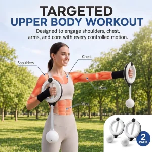 Arm Hula Ring Wrist Ball for Forearm and Finger Strength Training