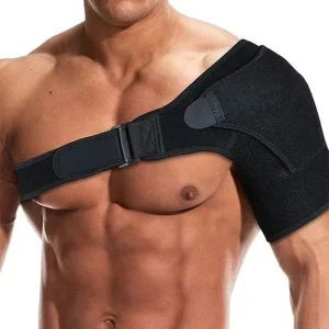 Arm Immobilizer Wrap for Dislocated Shoulder Adjustable Compression Brace for Men