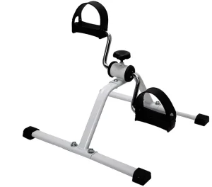 Arm and Leg Rehab Under Desk Exercise Bike Foot Hand Cycle Anti-Slip Stationary Pedal Exerciser