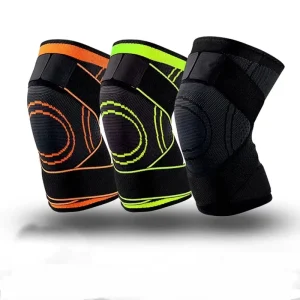 Arthritis Compression Knee Sleeve with Joint Support for Powerlifting, Soccer, and Gym
